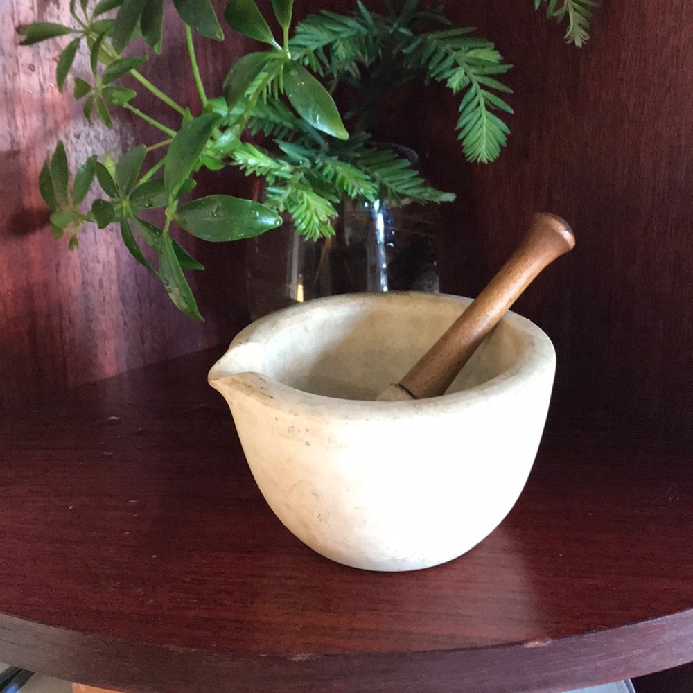 Vintage Pharmacy Apothecary Mortar & Pestle